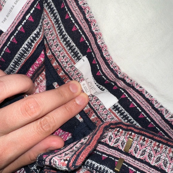 LOFT THE RIVIERA SHORT SIZE 6 SHORTS - Picture 2 of 5